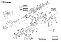 Bosch 0 601 214 042 GGS 6 Straight Grinders GGS6 Spare Parts